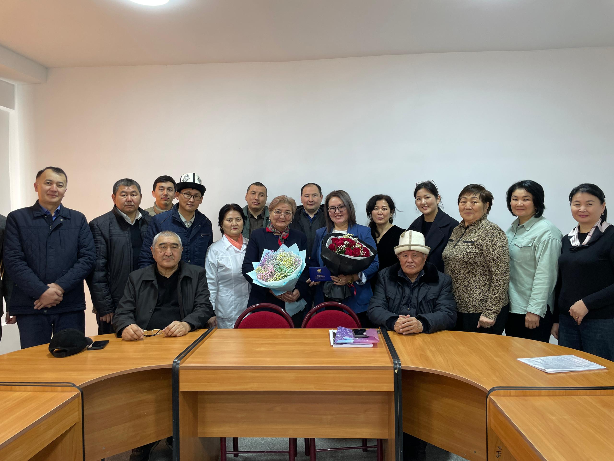 Медициналык биология көйгөйлөрүн илимий изилдөө институтунун экосанитардык изилдөөлөр жана микробиология  лабораториясы отчет тапшырды