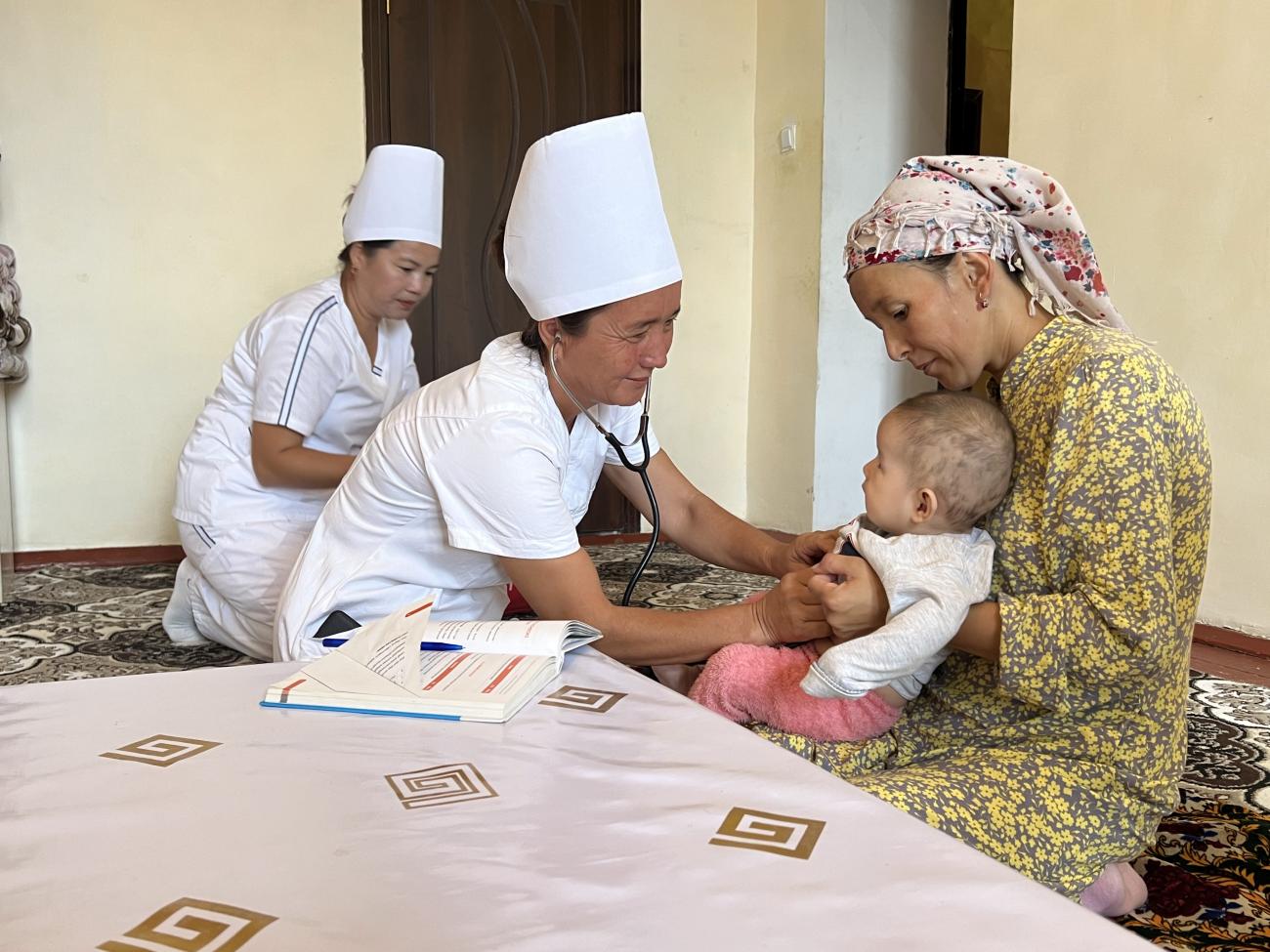 «Оптимизация оказания первичной медико-санитарной помощи населению, проживающему среди урановых отвалов и хвостохранилищ в условиях г. Майлуу-Суу»